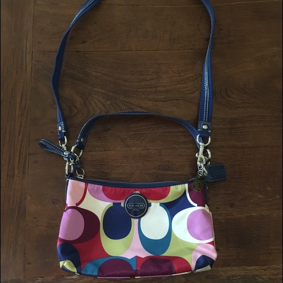 Authentic Coach cross body purse