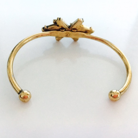 Jeweled Gold Bangle - Picture 3 of 4