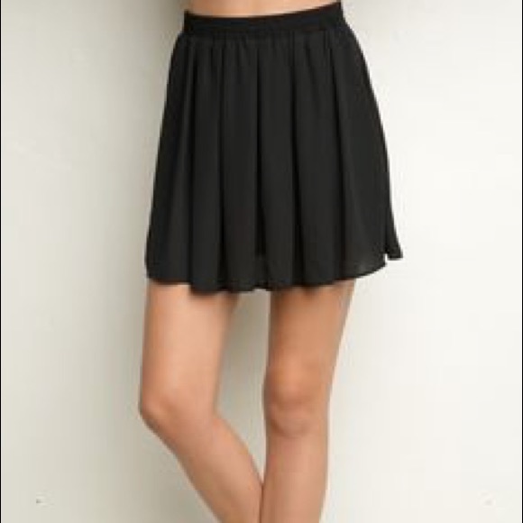 Black Brandy Meville Skirt