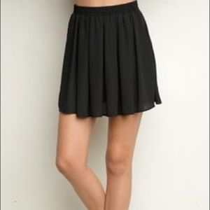 Black Brandy Meville Skirt