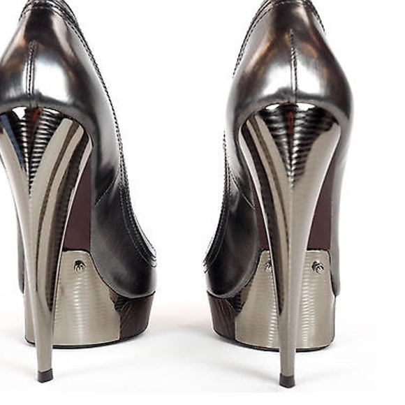 Lanvin Metallic Pumps - Picture 3 of 4