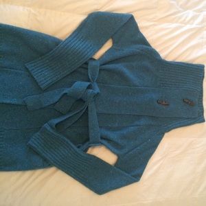 Brand new, Never worn! Lily McNeal wrap sweater.