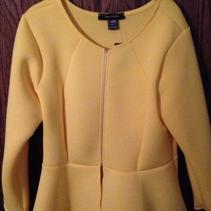 Brand New Ashley Stewart Peplum jacket