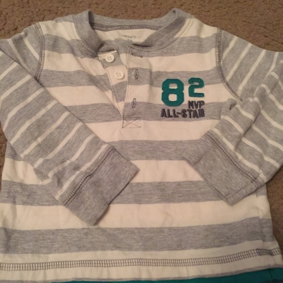 24 month long sleeve cotton shirt