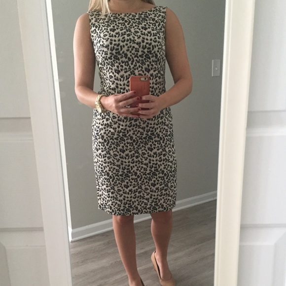 Nine West Leopard Print Dress - Picture 2 of 3