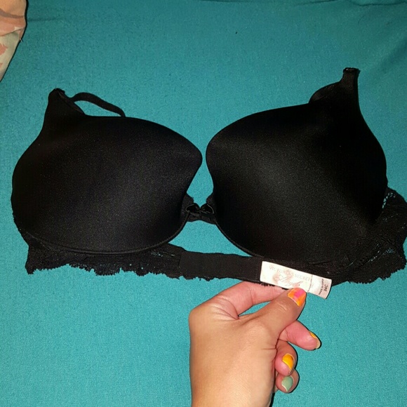 🛍 Final Price! Victoria's Secret Angels Black Lace Bra 34C