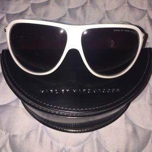 White Marc By Marc Jacobs Sunglasses
