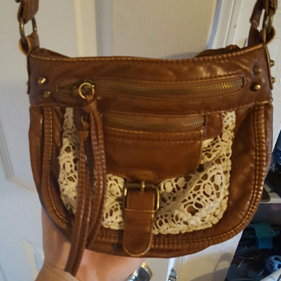 Long cross body bag