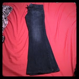 Aeropostale Hailey Skinny Flare Blue Jeans 11/12