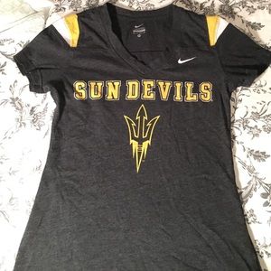 Gray ASU tee