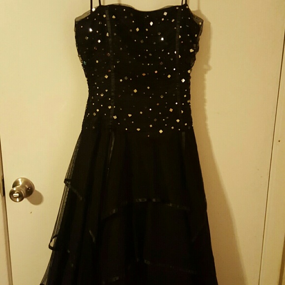 Black formal dress