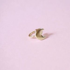 "Salem" Moon Ear Cuff in Gold