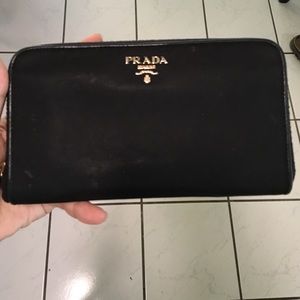 Nylon Prada wallet