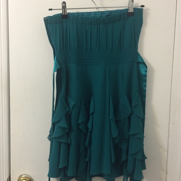 🎉LAST CALL🎉 Teal Cocktail Dress - Picture 3 of 4