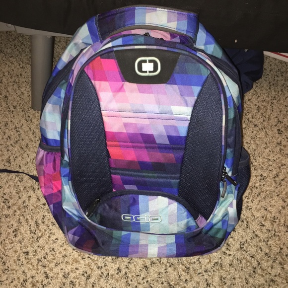 Ogio colorful backpack💜💙