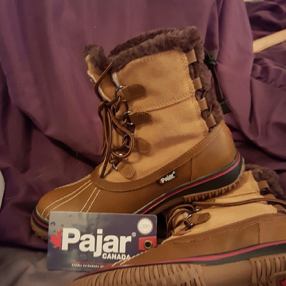 Pajar tan leather ankle boot - Picture 3 of 3