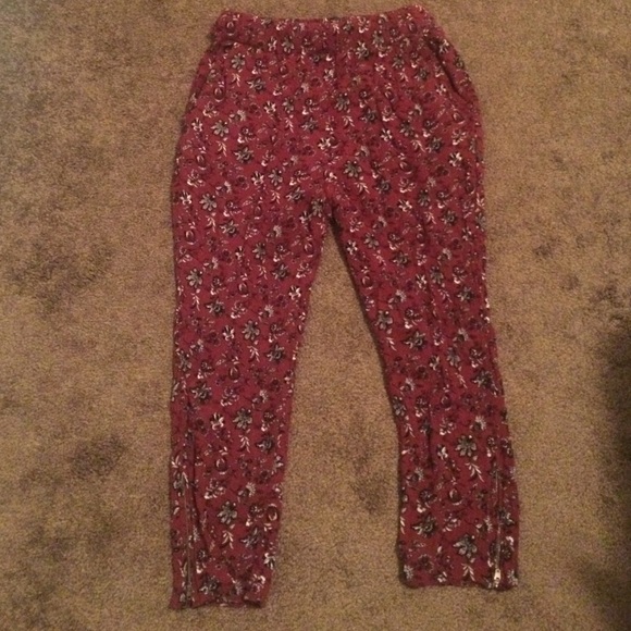 Light Maroon Harlem Pants - Picture 1 of 2