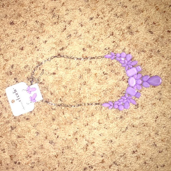 Necklace and earrings!