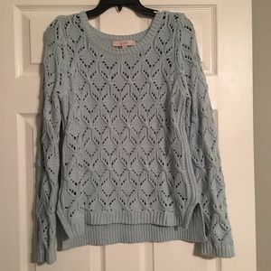 Loft light blue sweater