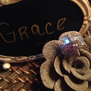 Silpada cross ring retired 💖