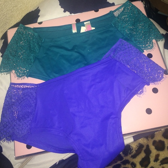 PINK side lace panties