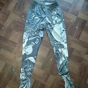 Alice in Wonderland Leggings