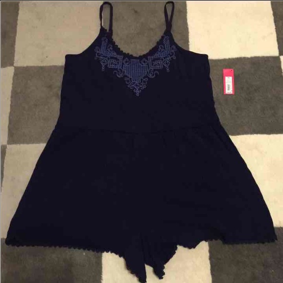 Dark blue romper