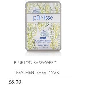 B2G1FREE👸FACE👸Pūr~lisse Blue Lotus +Seaweed Mask