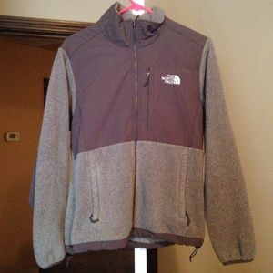 Heather Gray North Face Denali Fleece