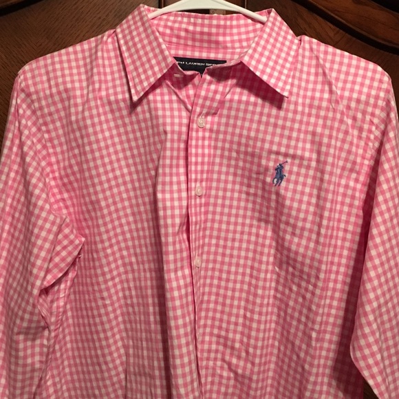 Woven long sleeve button down