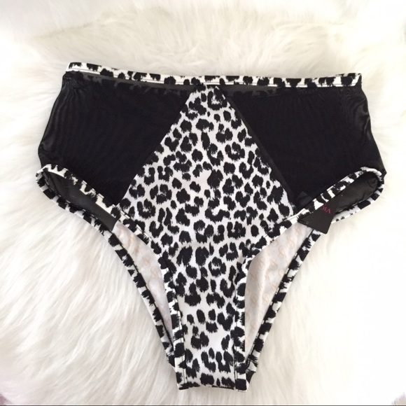 Victoria Secret Cheetah High Waisted bikini bottom