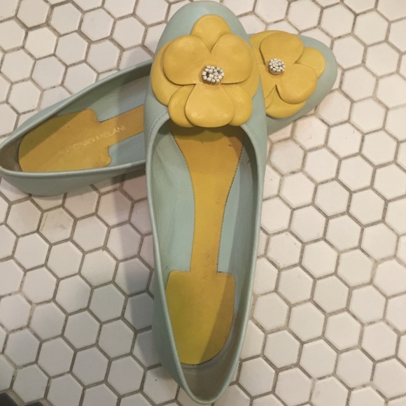 Antonio Melani leather flats