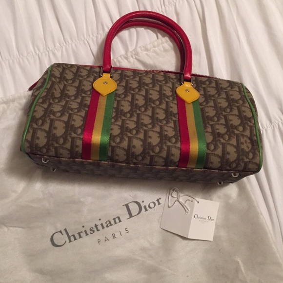 Dior Mini Boston Rasta Bag