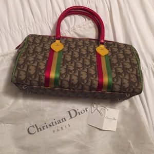Dior Mini Boston Rasta Bag