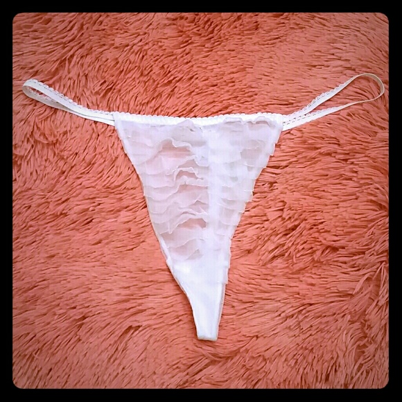 victorias secret intimates sleepwear victorias secret white pantie size