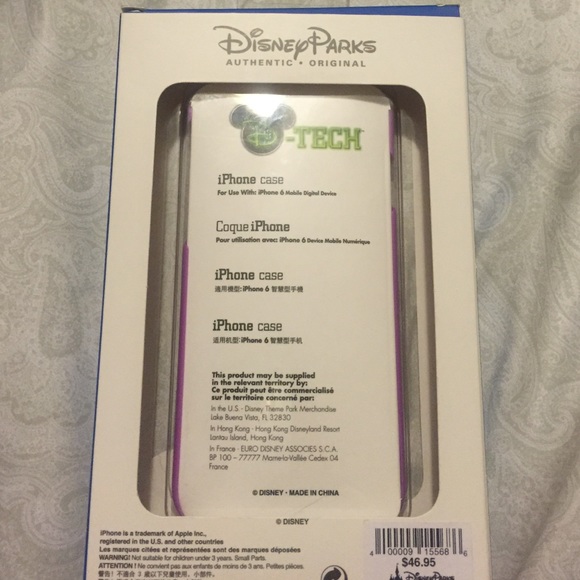 Disney Parks Tinkerbell IPhone 6 Rhinestone case ✨ - Picture 2 of 2