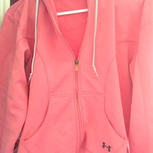 Under armour zip up hoodie