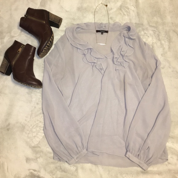 LONG SLEEVE SHEER SHIRT