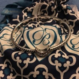 Brighton Celestia Moon Hinged Bangle Bracelet