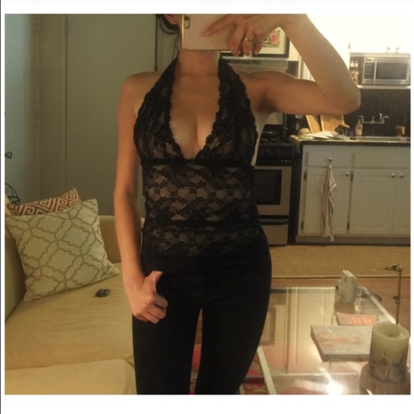 Lace Halter Top