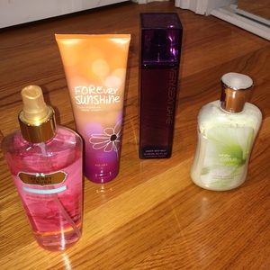 Perfume and body lotion VS B&B