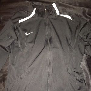 Turtle neck, Nike jacket