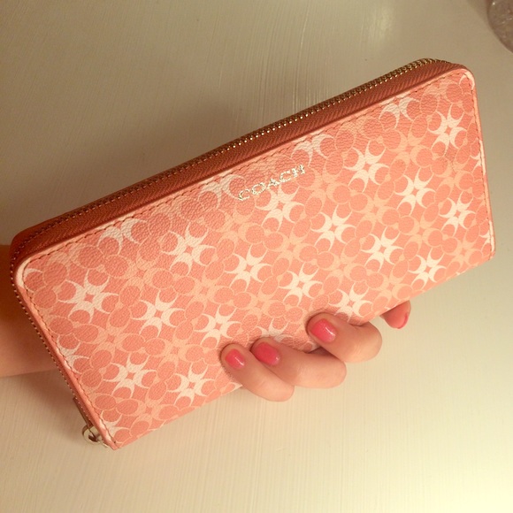Pink Coach wallet