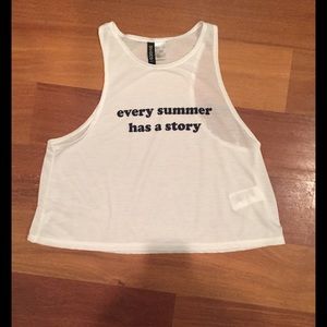 h&m tank - every summer has a story