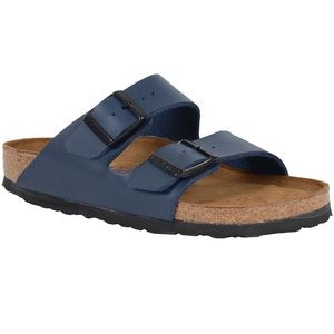 Navy Arizona Birkenstocks