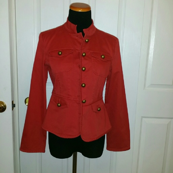 Talbots Reddish Orange Jacket 2p - image 1
