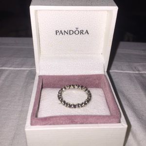 Pandora sterling silver heart ring