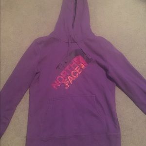 North Face sweatshirt