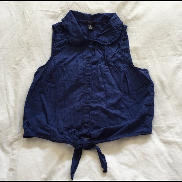 Peter Pan collar tank