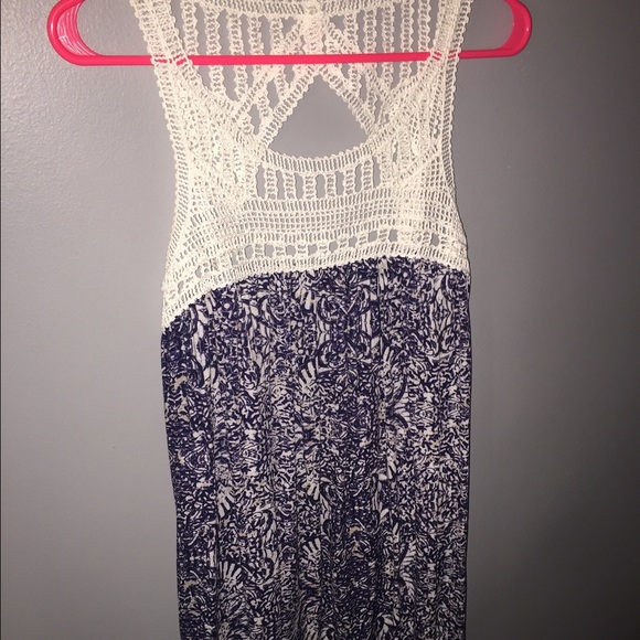 Blue & white dress!!